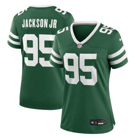 Darrell Jackson Jr. New York Jets Nike Women's Team Game Jersey - - Front View