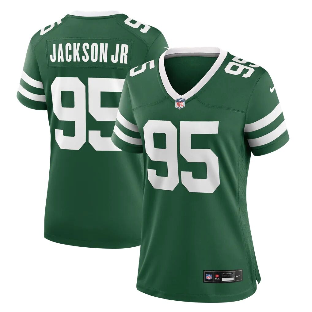 Darrell Jackson Jr. New York Jets Nike Women's Team Game Jersey - Legacy Green