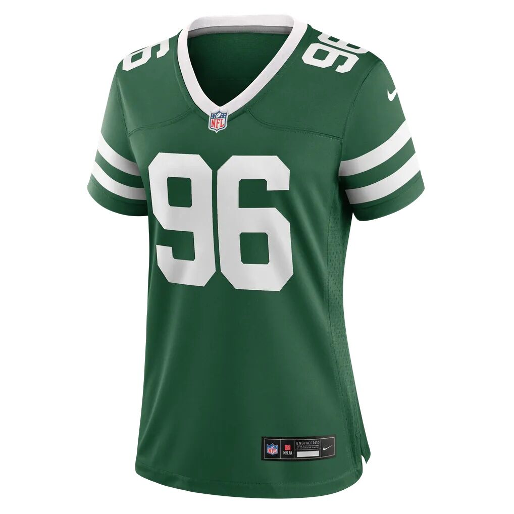 Jack Heflin New York Jets Nike Women's Team Game Jersey - Legacy Green