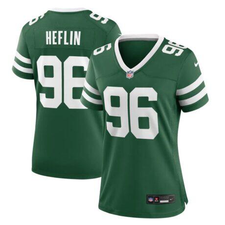 Jack Heflin New York Jets Nike Women's Team Game Jersey - - Front View