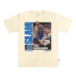 Penny Hardaway Orlando Magic SLAM Unisex Top 500 Heavy T-Shirt - Cream - Side View