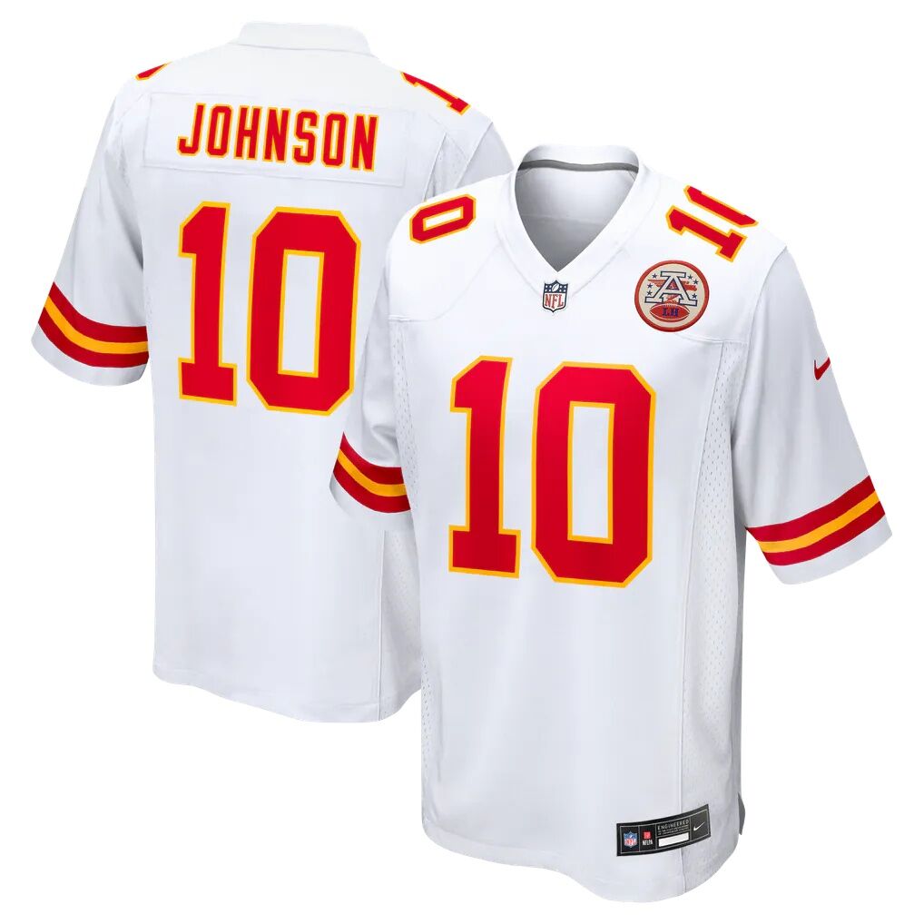 Emmett Johnson Kansas City Chiefs Nike Game Jersey
