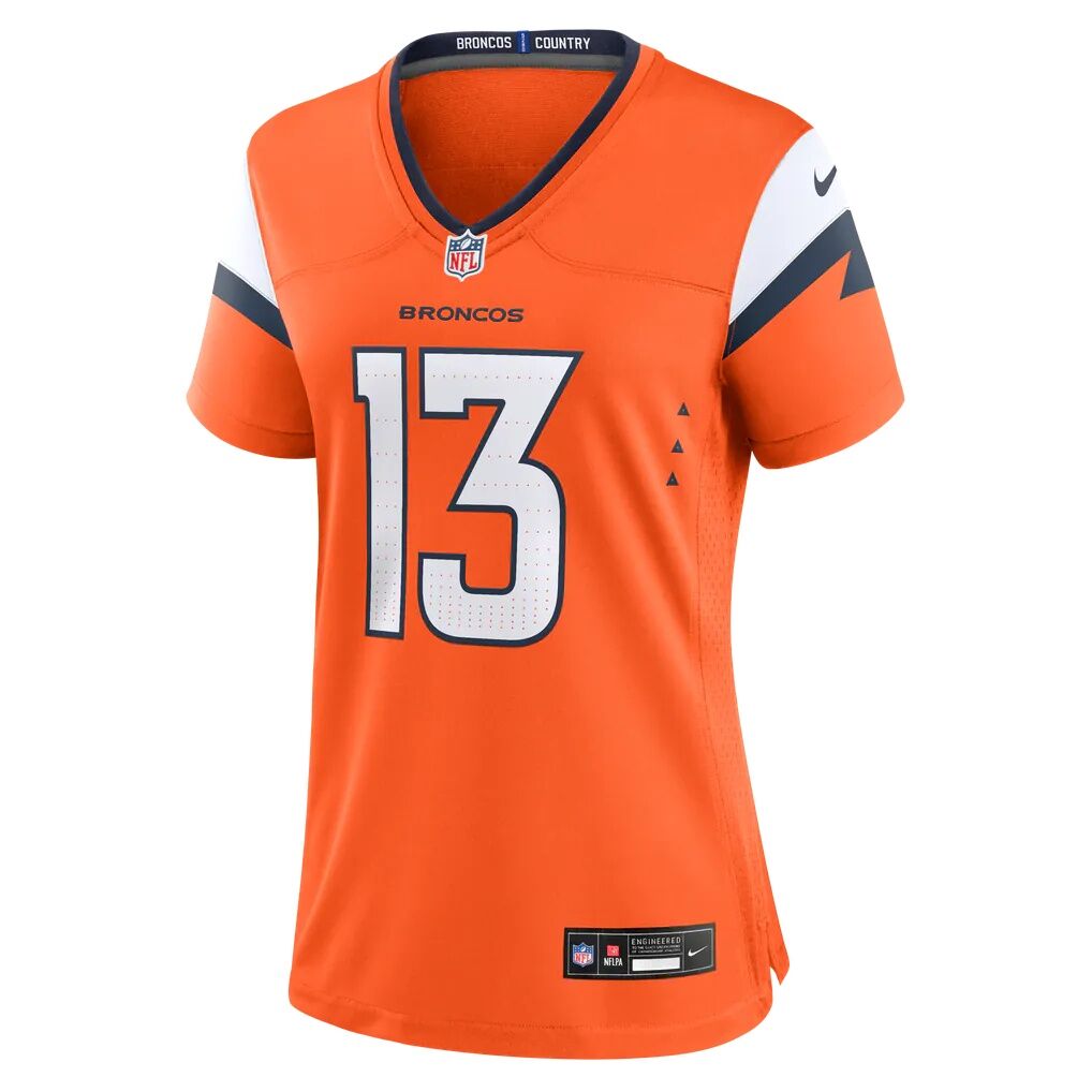 Pat Bryant Denver Broncos Nike Women's Team Game Jersey