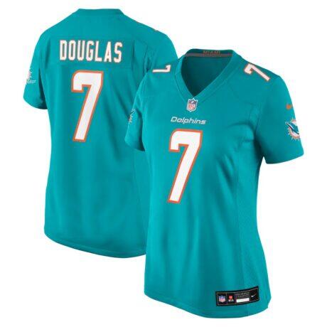 Caleb Douglas Miami Dolphins Nike Women's Team Game Jersey - - Front View