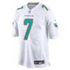 Caleb Douglas Miami Dolphins Nike Game Jersey - White - Side View