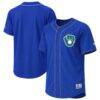 Milwaukee Brewers Stitches Jersey - - Front View