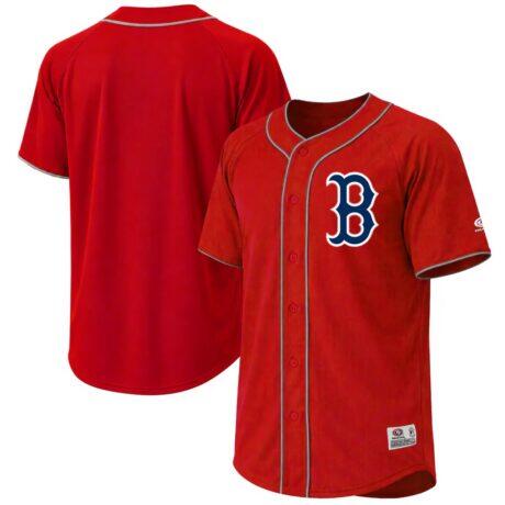 Boston Red Sox Stitches Jersey - Red - Front View