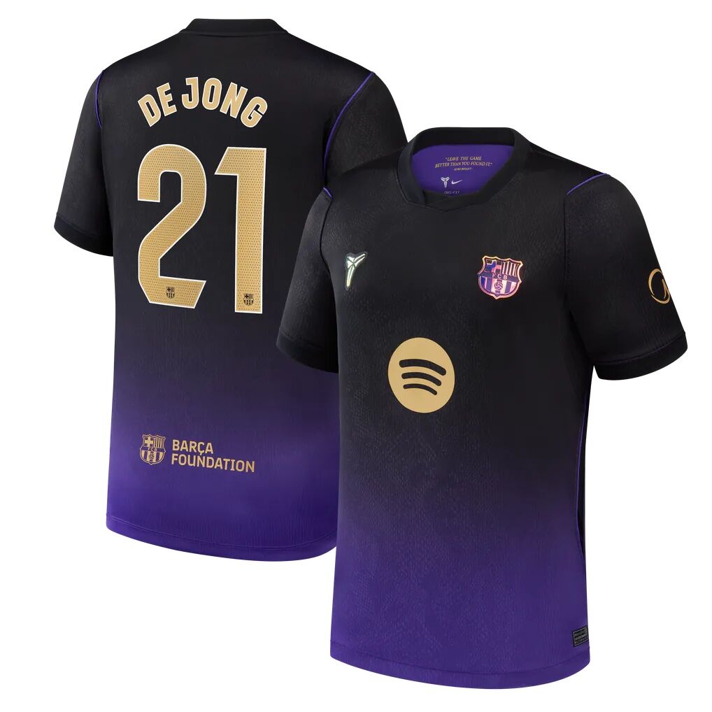 Frenkie de Jong Barcelona Nike Youth 2026/27 Away Stadium Replica Jersey
