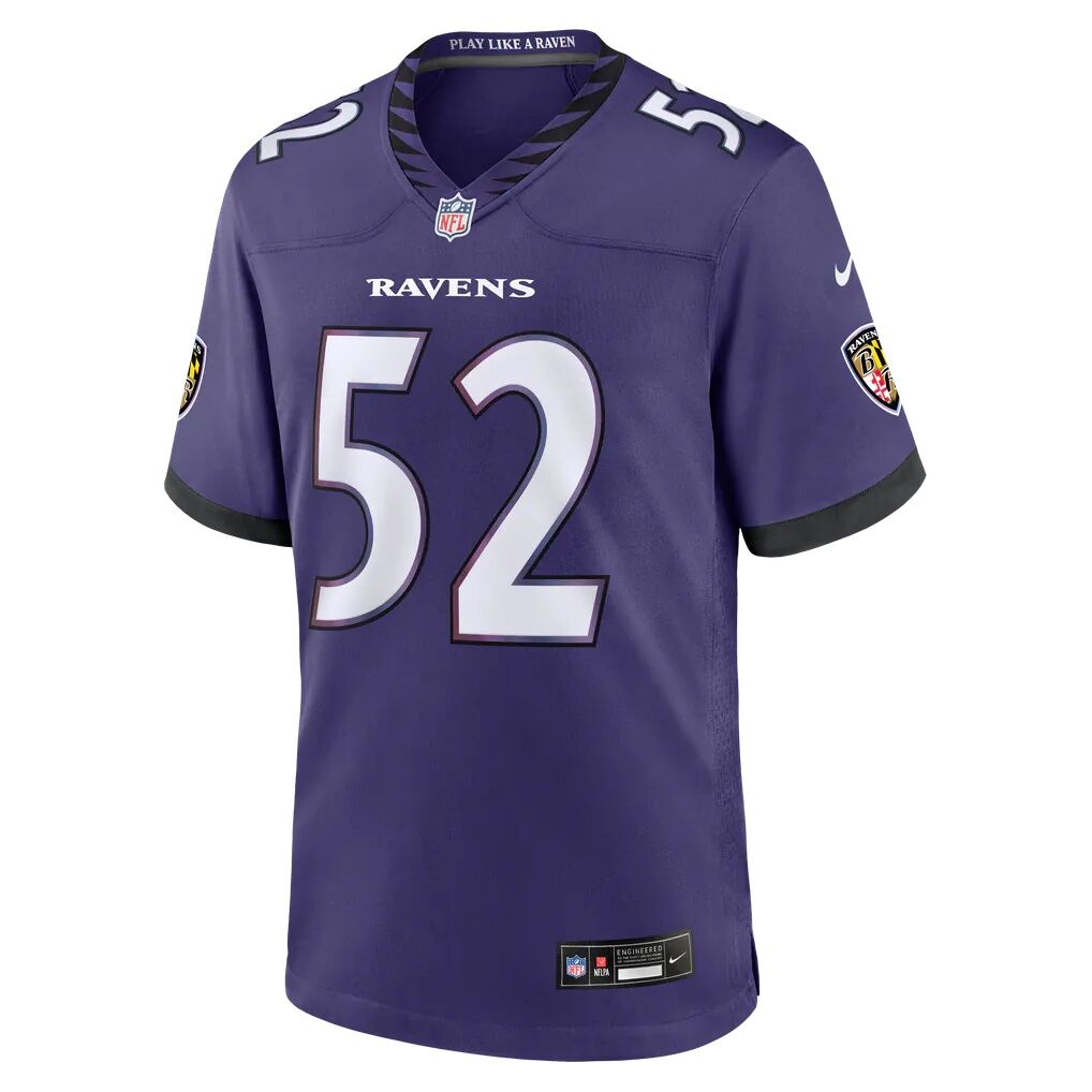 Ray Lewis Baltimore Ravens Nike Retired Player Team Game Jersey