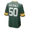 Zach Bako-Bewele Green Bay Packers Nike Team Game Jersey - Green - Alt2