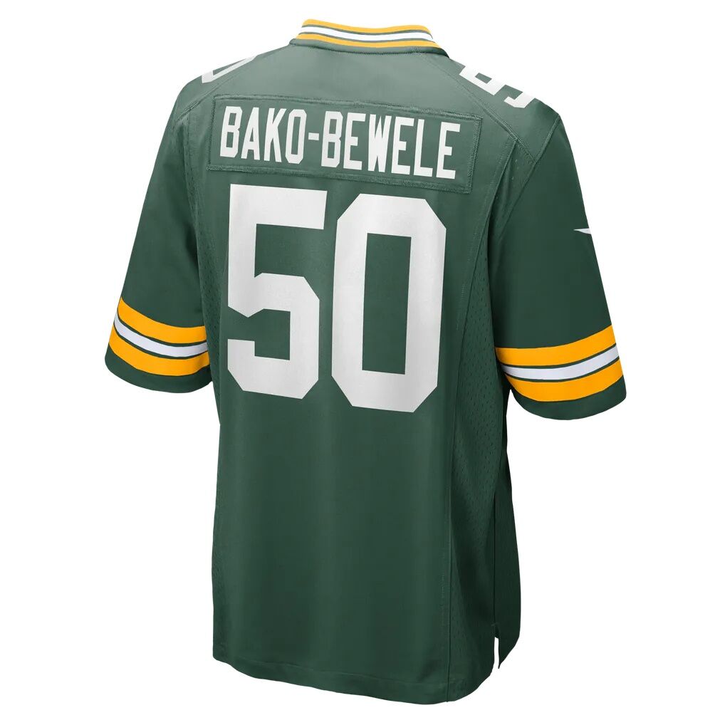 Zach Bako-Bewele Green Bay Packers Nike Team Game Jersey