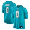 Ollie Gordon II Miami Dolphins Nike Team Game Jersey - - Front View