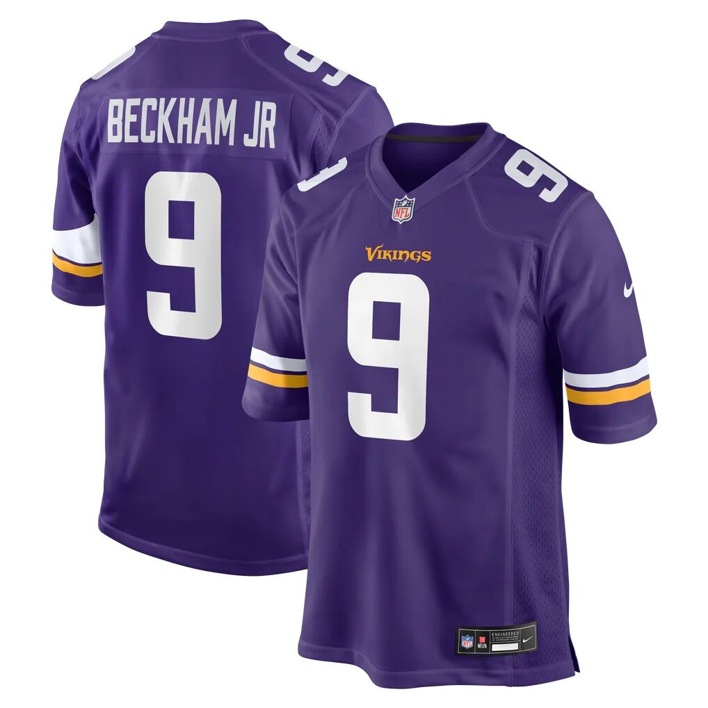 Odell Beckham Jr. Minnesota Vikings Nike Team Game Jersey