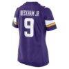 Odell Beckham Jr. Minnesota Vikings Nike Women's Team Game Jersey - Purple - Alt2