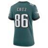 Zach Ertz Philadelphia Eagles Nike Women's Team Game Jersey - Midnight Green - Detail View