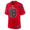 Marvin Harrison Jr. Houston Texans Nike Alternate Game Jersey - Red - Alt1