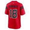Marvin Harrison Jr. Houston Texans Nike Alternate Game Jersey - Red - Alt2