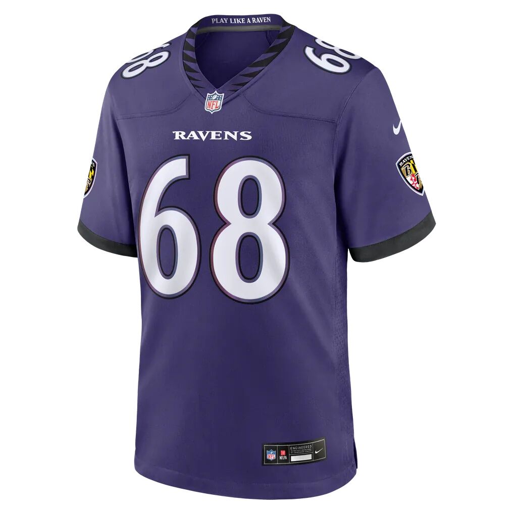 AJ Arcuri Baltimore Ravens Nike Team Game Jersey