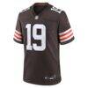 Jimmy Horn Jr Cleveland Browns Nike Team Game Jersey - Brown - Alt1