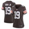 Jimmy Horn Jr Cleveland Browns Nike Women's Team Game Jersey - Brown - Front View