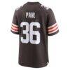 Wes Pahl Cleveland Browns Nike Team Game Jersey - Brown - Alt2
