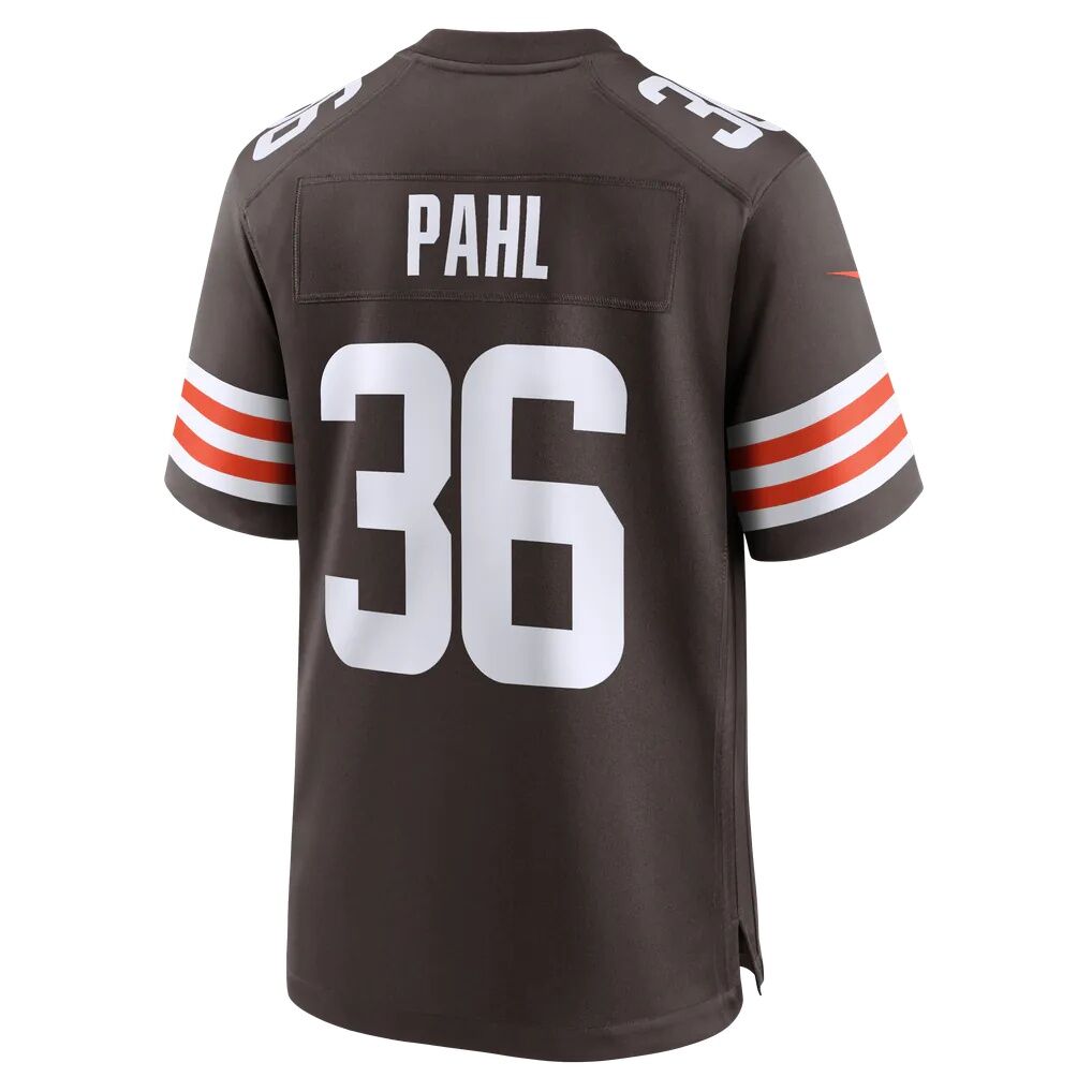 Wes Pahl Cleveland Browns Nike Team Game Jersey