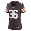 Wes Pahl Cleveland Browns Nike Women's Team Game Jersey - Brown - Alt1