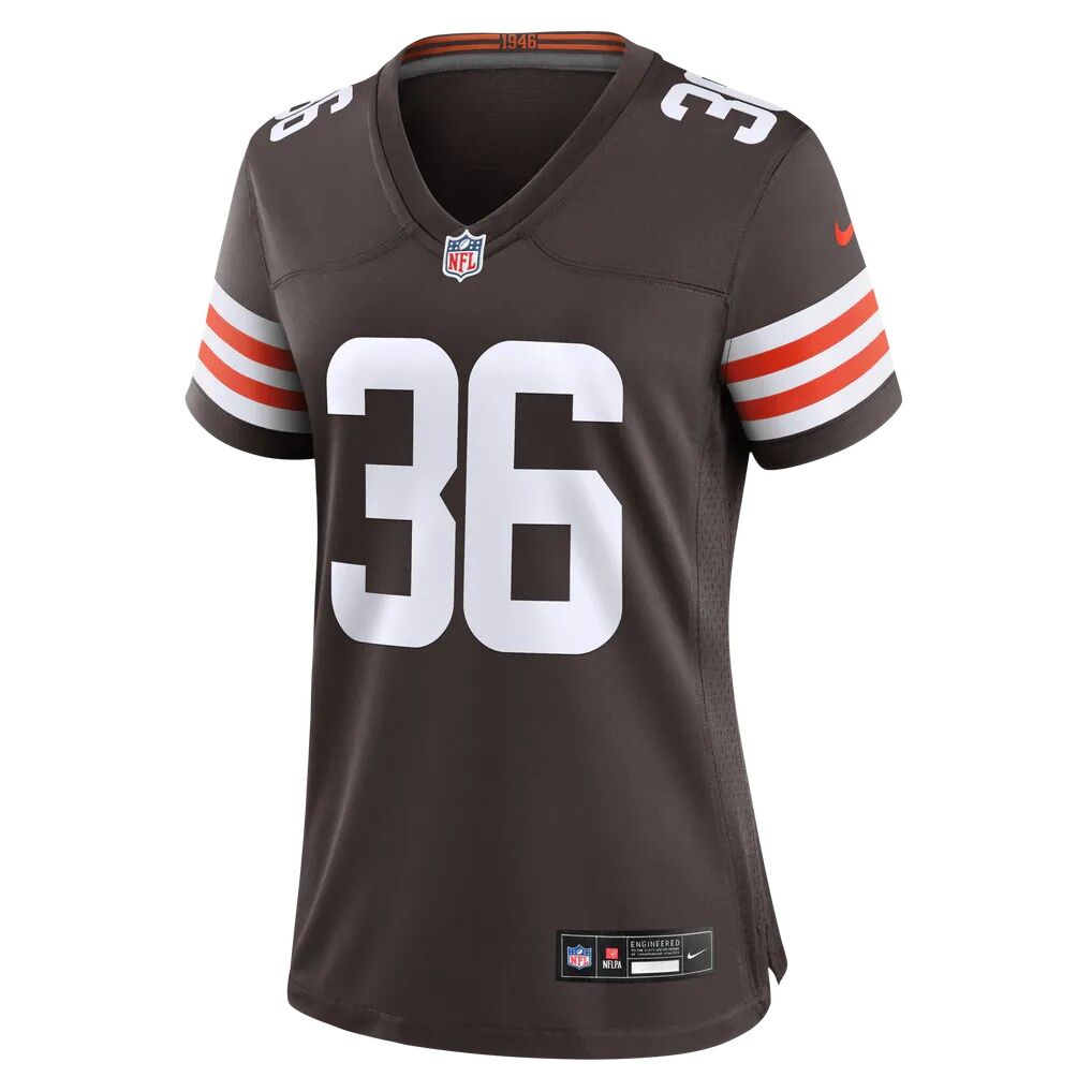 Wes Pahl Cleveland Browns Nike Women's Team Game Jersey