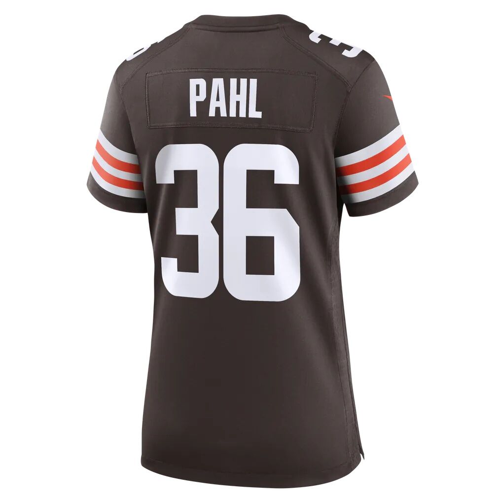 Wes Pahl Cleveland Browns Nike Women's Team Game Jersey
