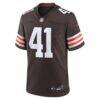 Eric Gray Cleveland Browns Nike Team Game Jersey - Brown - Alt1