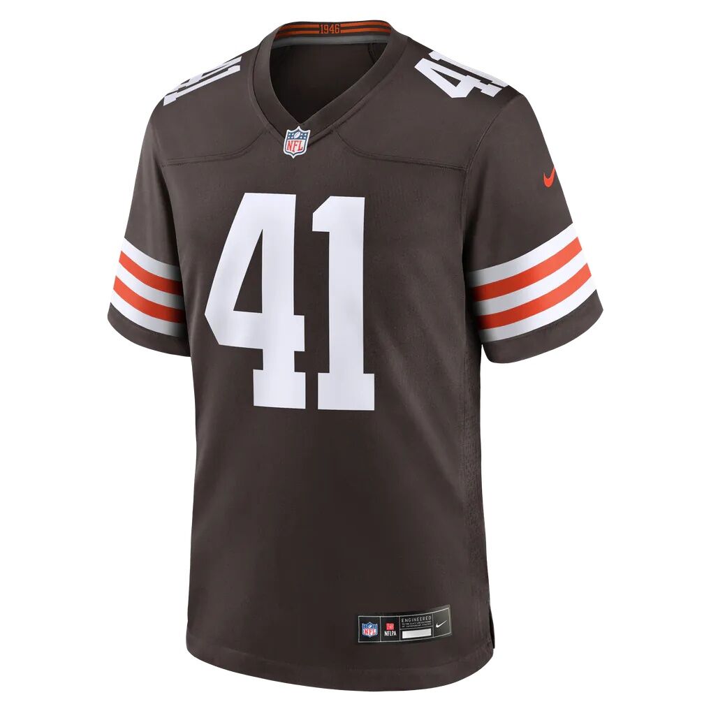 Eric Gray Cleveland Browns Nike Team Game Jersey
