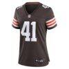 Eric Gray Cleveland Browns Nike Women's Team Game Jersey - Brown - Alt1