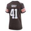 Eric Gray Cleveland Browns Nike Women's Team Game Jersey - Brown - Alt2