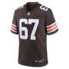 Xavier Truss Cleveland Browns Nike Team Game Jersey - Brown - Alt1