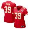 Melvin Smith Jr Kansas City Chiefs Nike Women's Team Game Jersey - Red - Front View