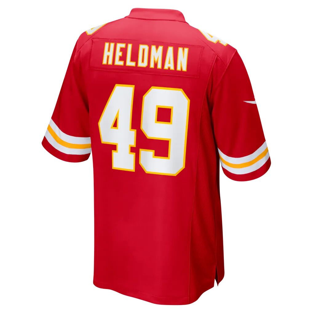 Michael Heldman Kansas City Chiefs Nike Team Game Jersey