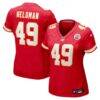 Michael Heldman Kansas City Chiefs Nike Women's Team Game Jersey - Red - Front View