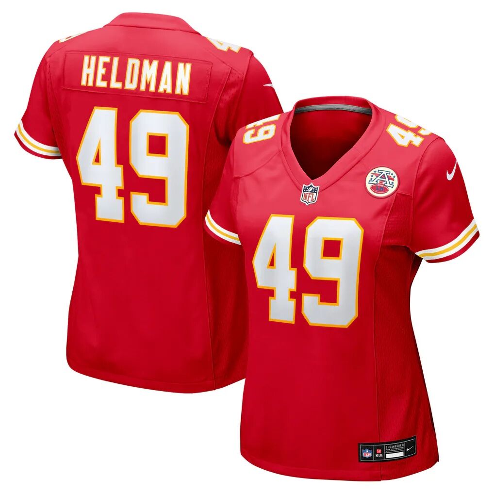 Michael Heldman Kansas City Chiefs Nike Women's Team Game Jersey