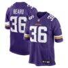 Maceo Beard-Aigret Minnesota Vikings Nike Team Game Jersey - Purple - Front View