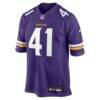 Jake Golday Minnesota Vikings Nike Team Game Jersey - Purple - Alt1