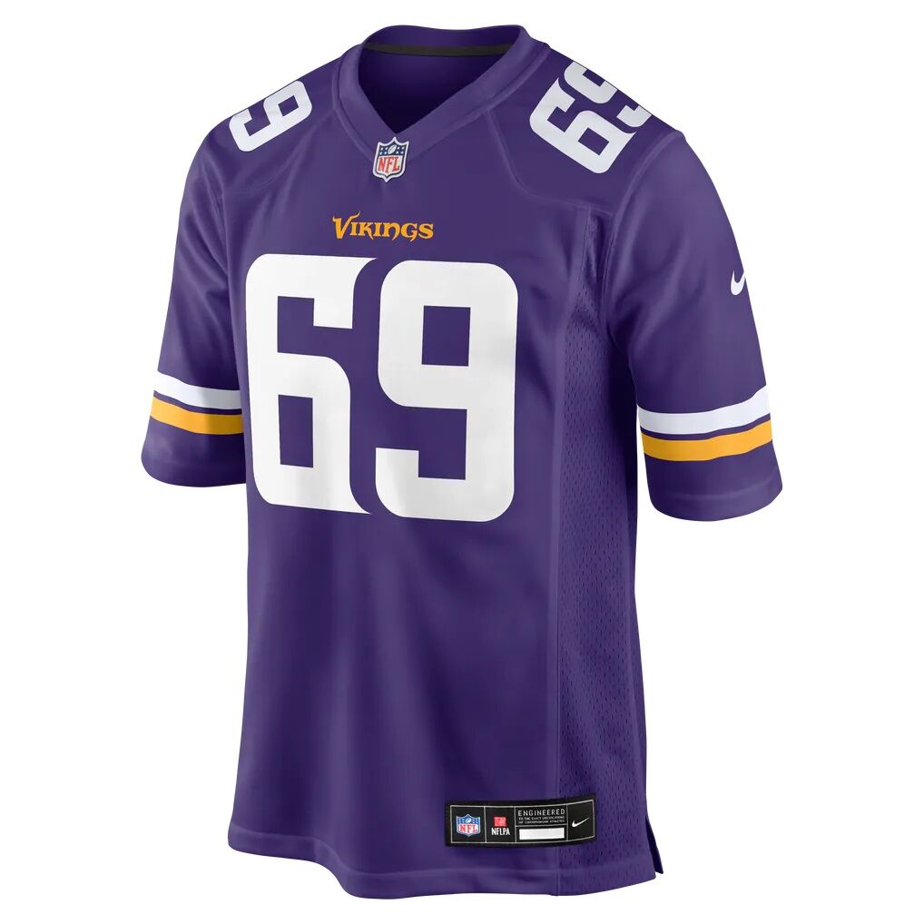 Trevor Keegan Minnesota Vikings Nike Team Game Jersey