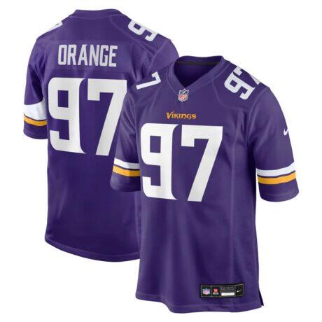 Domonique Orange Minnesota Vikings Nike Team Game Jersey - Purple - Front View