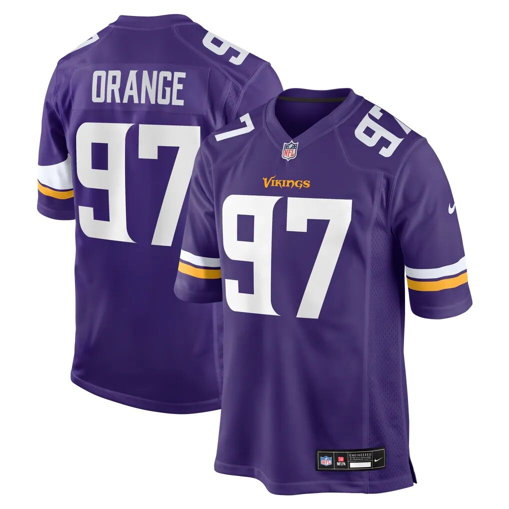 Domonique Orange Minnesota Vikings Nike Team Game Jersey