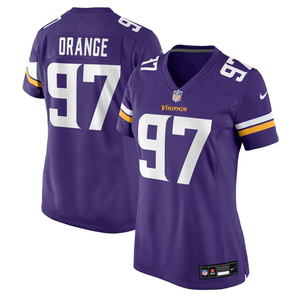 Domonique Orange Minnesota Vikings Nike Women's Team Game Jersey