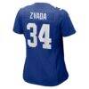 Dominic Zvada New York Giants Nike Women's Team Game Jersey - - Alt2