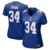 Dominic Zvada New York Giants Nike Women's Team Game Jersey - - Front View