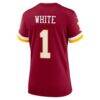 Rachaad White Washington Commanders Nike Women's Team Game Jersey - - Detail View
