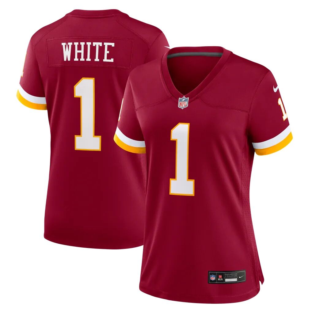 Rachaad White Washington Commanders Nike Women's Team Game Jersey - Burgundy