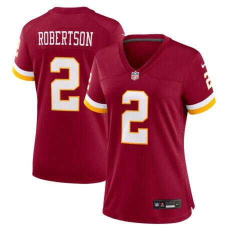 Amik Robertson Washington Commanders Nike Women's Team Game Jersey - - Front View