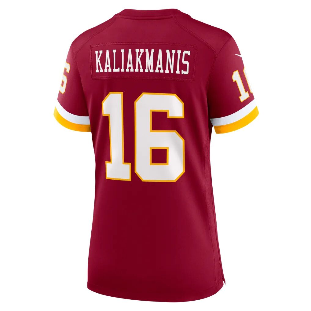 Athan Kaliakmanis Washington Commanders Nike Women's Team Game Jersey - Burgundy